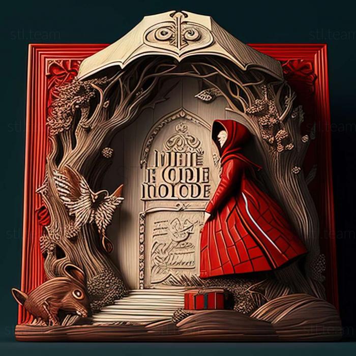3D model Woolfe The Red Riding Hood Diaries game (STL)